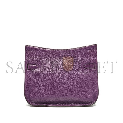 HERMÈS  JYPSIÈRE SHOULDER ANEMONE PURPLE BAG (28*22*12cm) 